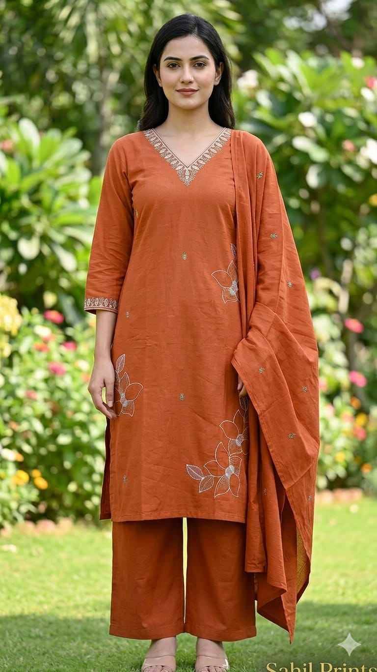 1914 Orange Hit Design By Fashid Designer Festive Suits Beautiful Fancy Stylish Colorful Party Wear & Occasional Wear Pure cotton Dresses At Wholesale Price